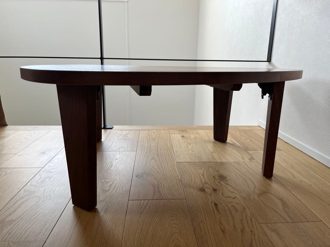 値下げ⭐︎無垢⭐︎楕円形テーブル