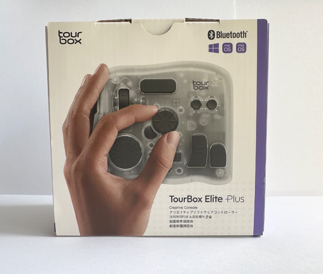 TourBox Elite Plus【本体・付属品完備】【傷あり】