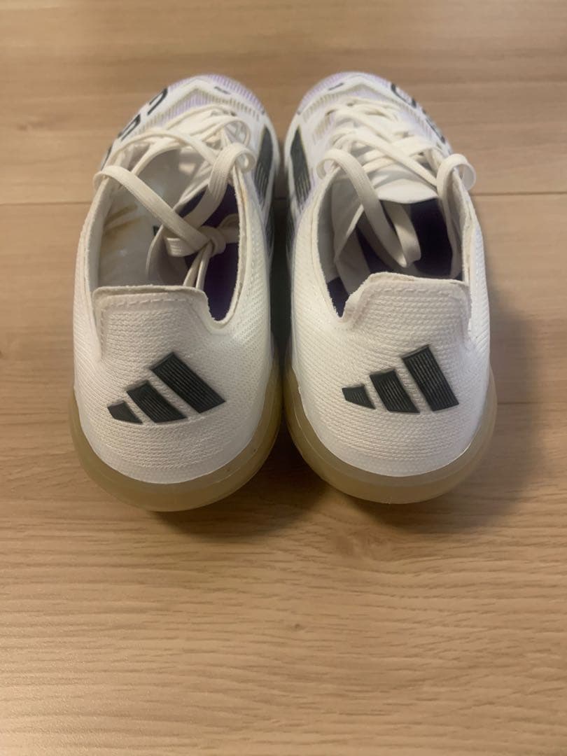 adidas F50 サッカーシューズ ホワイト/パープル/ブラック