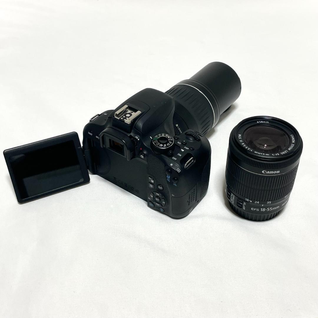 遠くが近くに❣️ Canon EOS Kiss X9i Wズーム Wi-Fi