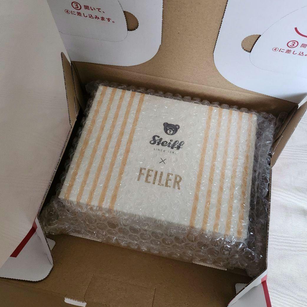 新品・未開封　FEILER　フェイラー　シュタイフ　テディベアー　ギフトセット