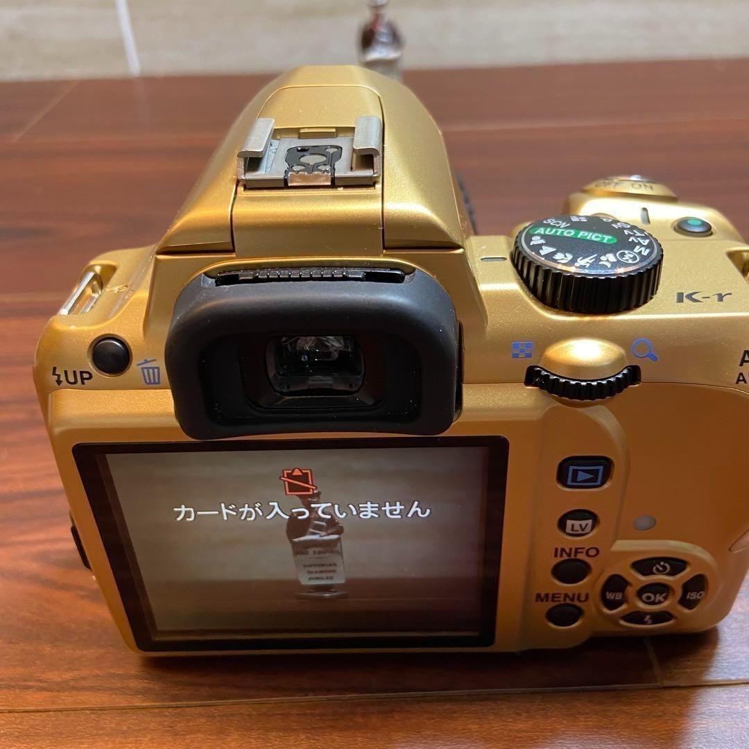 PENTAX K-r レンズキット 一眼レフ ほぼ新品 3383