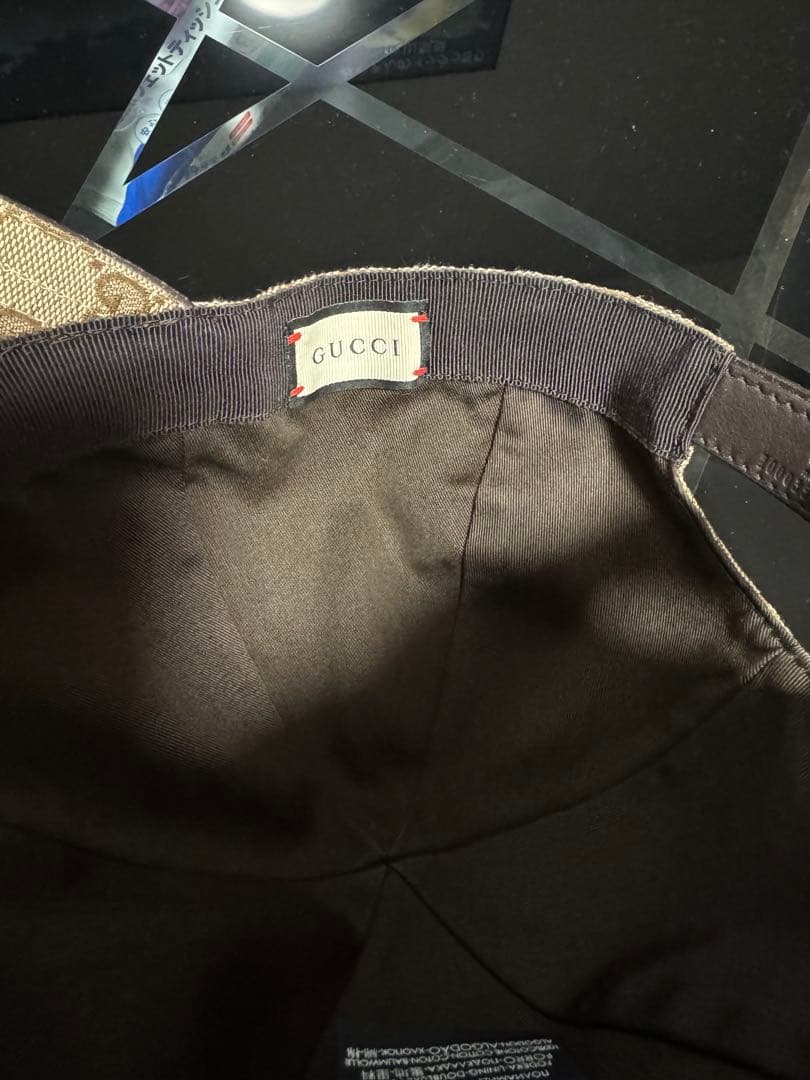 グッチ　キャップ