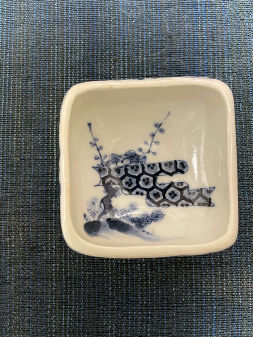 古伊万里　骨董 刺身皿と醤油皿のセット　各５客