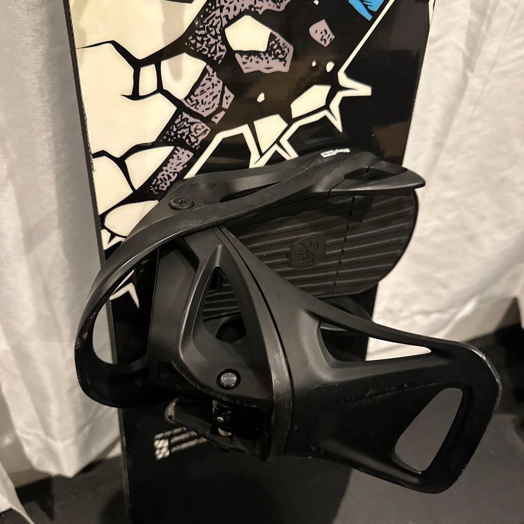 スノーボード ブーツセット サンタクルーズ ステップオンバートン 149