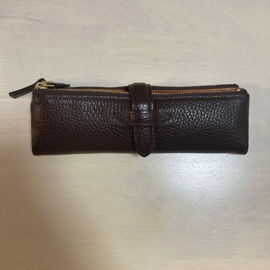 C COMPANY LIMITED ルポペンケース　ダークブラウン