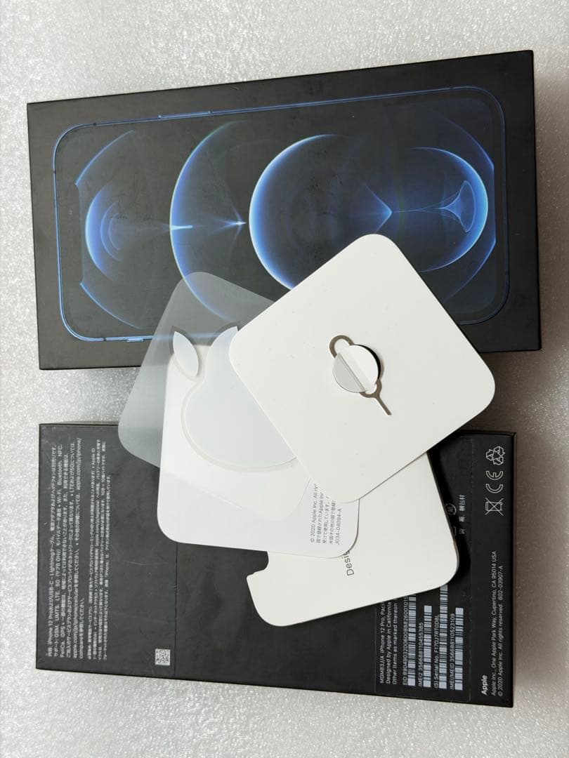 り*。様 電池100%‼️ iPhone 12 Pro 128GBブルー Fac