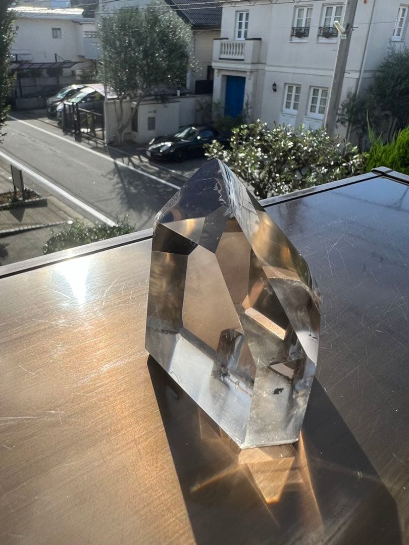 レムリアンシードバイーア産天然色シトリン・ポリッシュポイント！ダウクリスタル！！