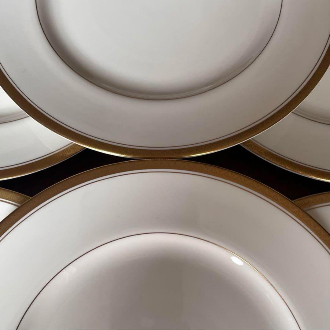 【希少品】ロイヤルウースター　最高級シリーズ★エンパイア★ディナー皿　6枚