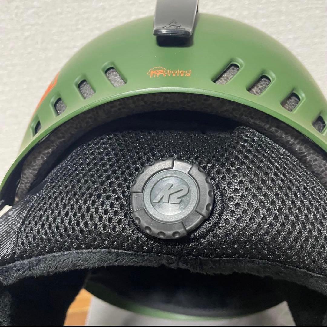 未使用　K2 PHASE グリーンヘルメット　MIPS