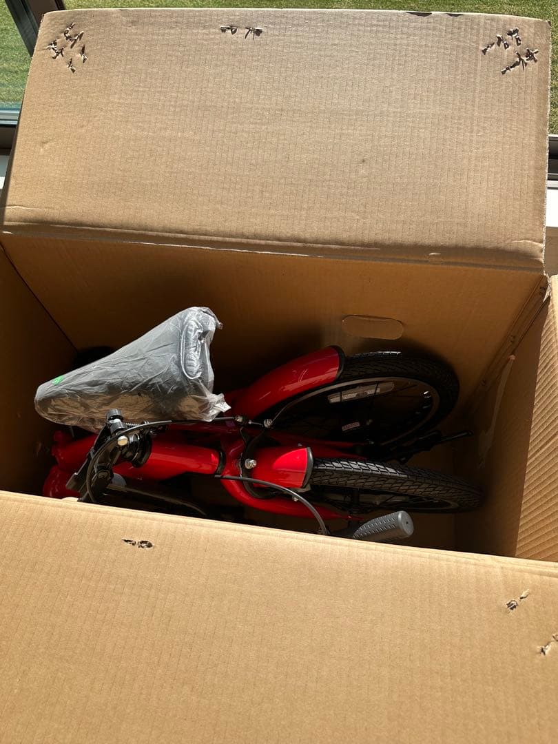 Coca-Cola 折りたたみ自転車 赤