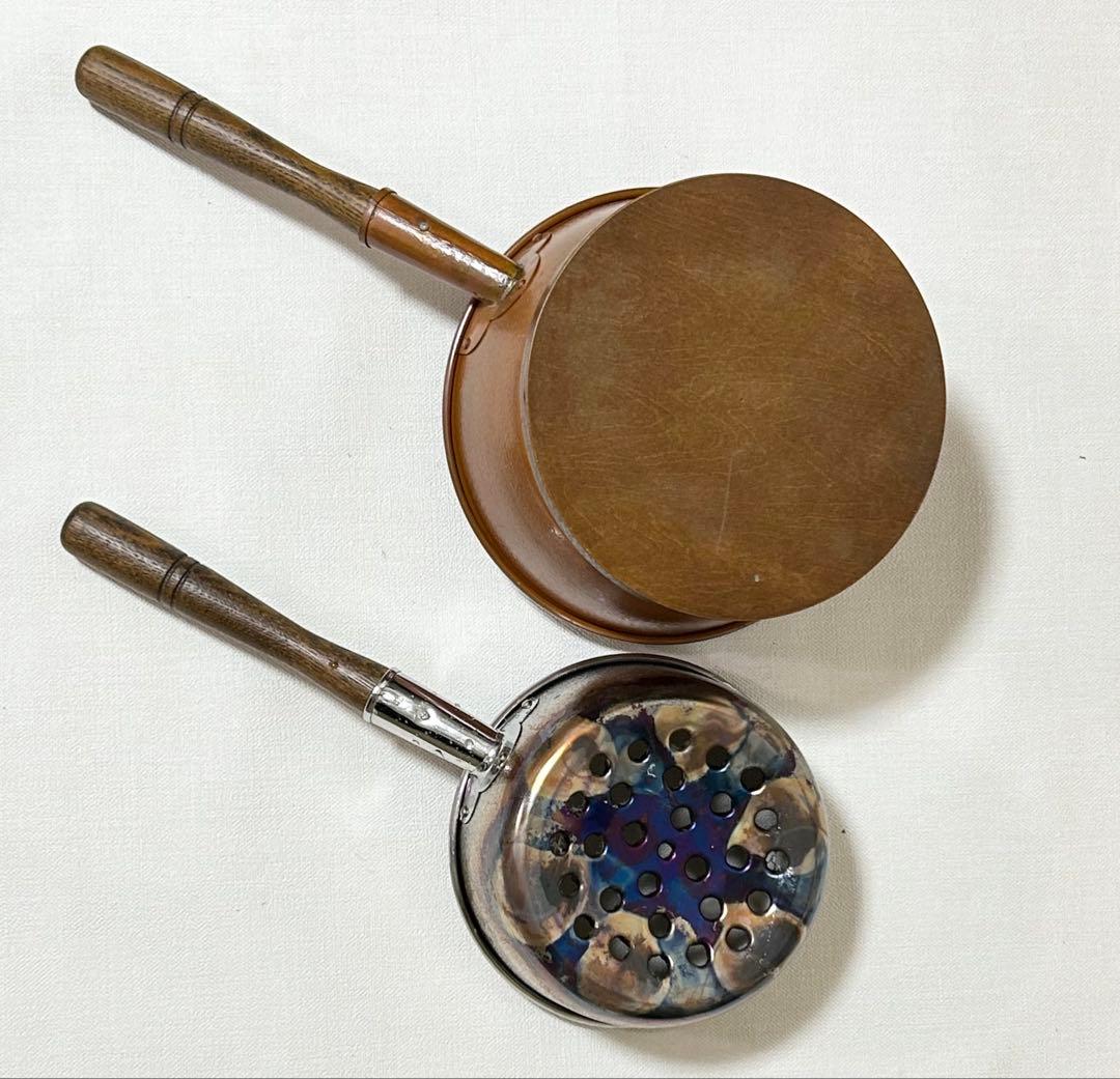 茶道具 台十能 炭火起こし 炭道具 バーベキュー