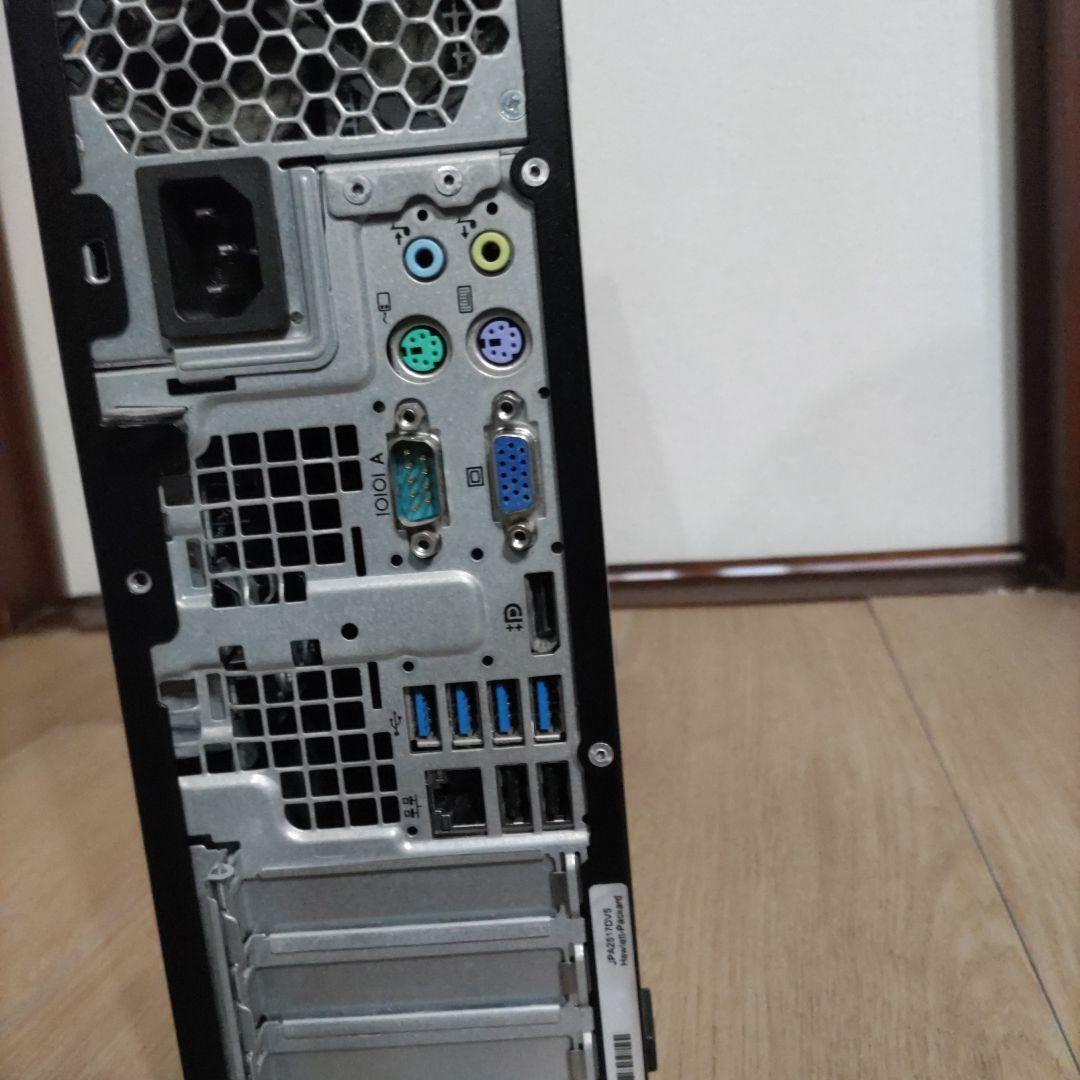 HPデスクトップパソコン compaq Pro 6300 sff