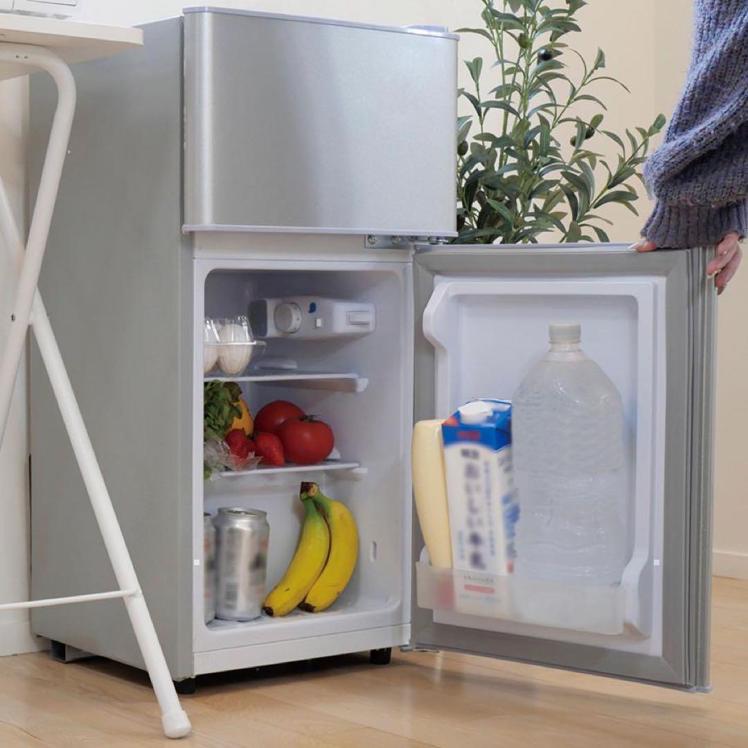 中古美品 冷蔵庫T0123 一人暮らし冷凍冷蔵庫 60L　ブラック