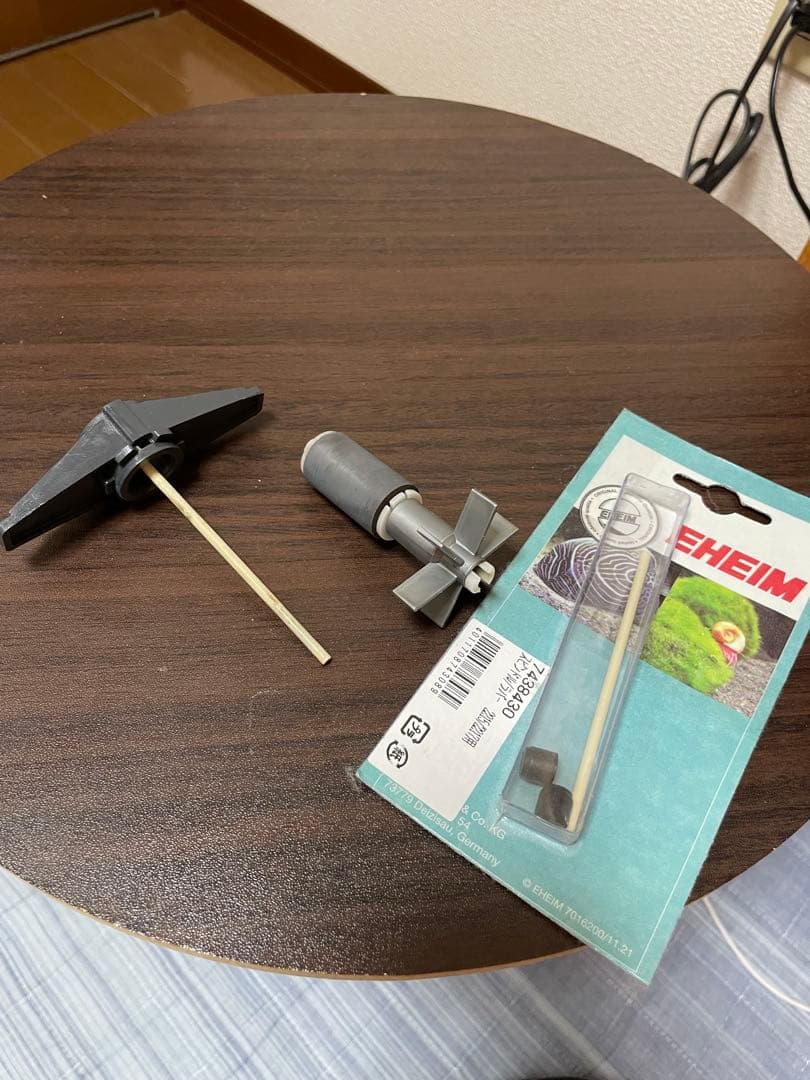 EHEIM フィルター 2217 50Hz ガラスパイプTDSメーター付き