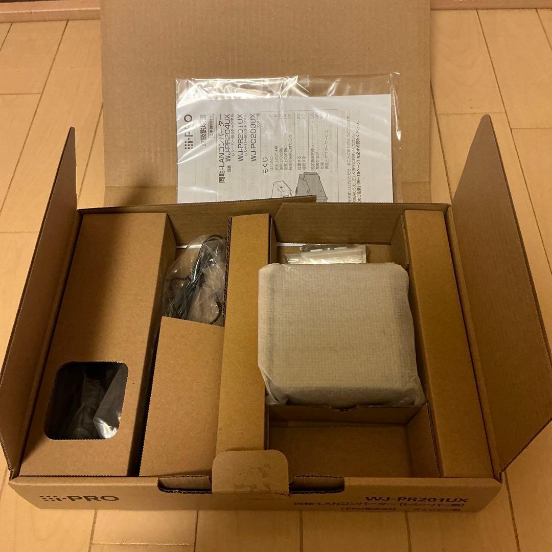 【新品未使用】i-PRO 同軸LANコンバーターセット