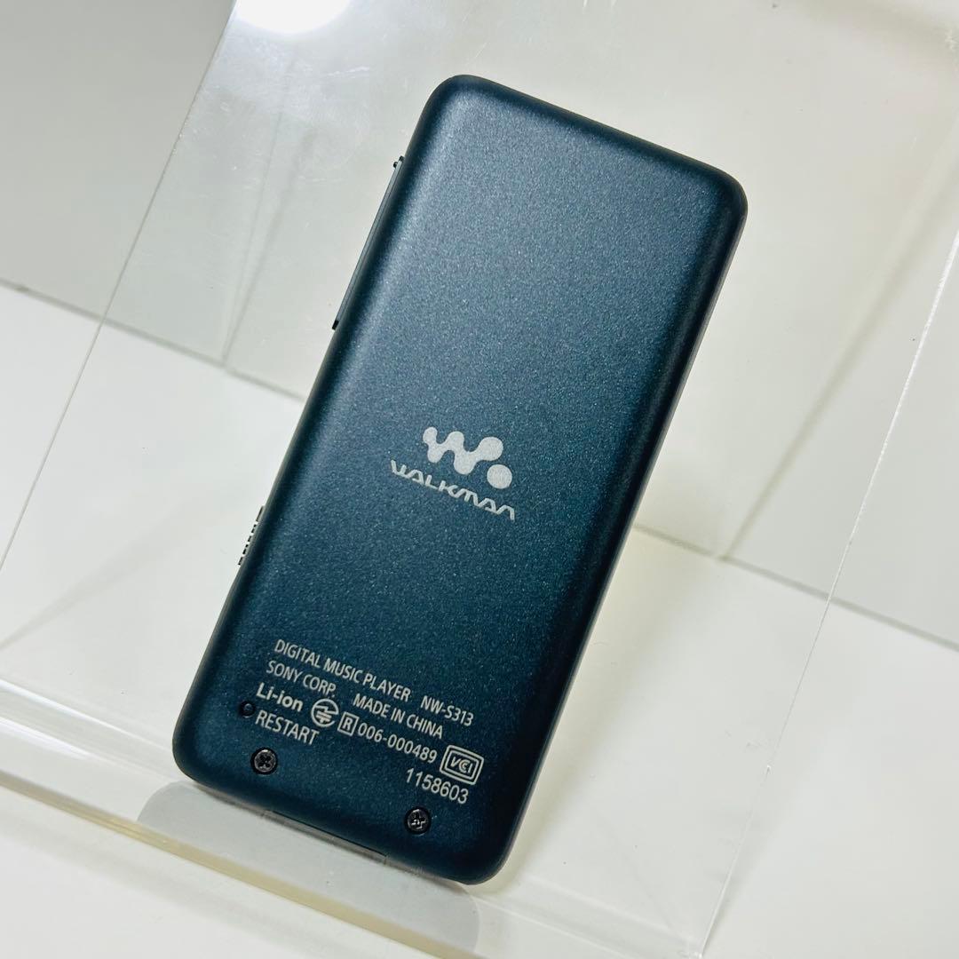 【ほぼ未使用】SONY NW-S313 デジタルオーディオプレーヤー ブラック