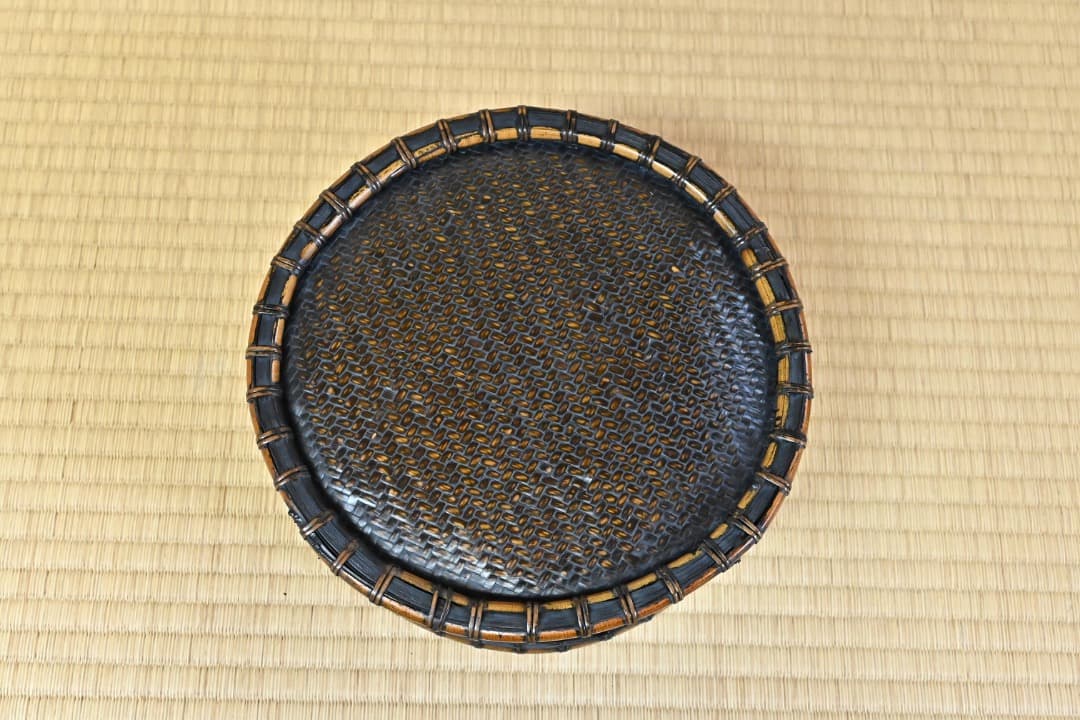 和田箐竺　唐物丸炭斗083