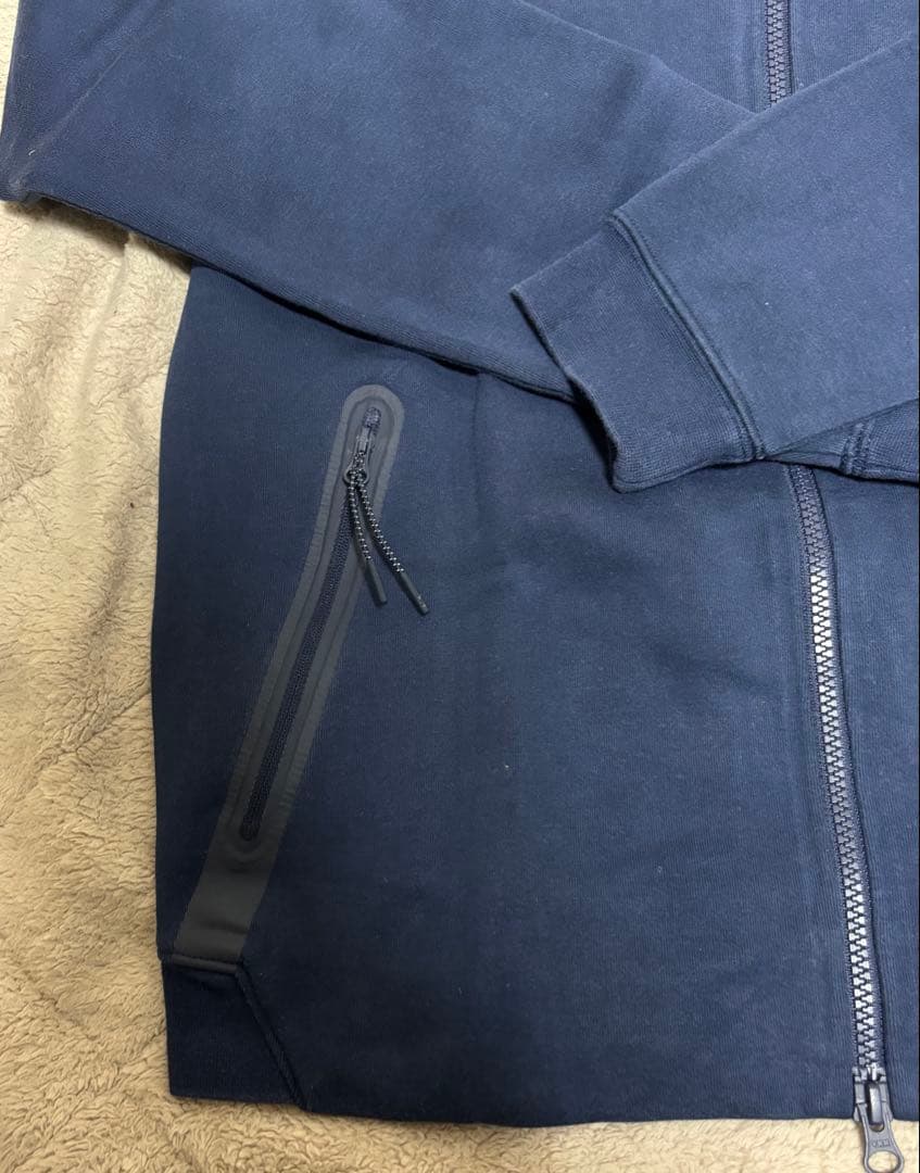 NIKE RFロゴ ネイビー ジャケット USED品 フェデラー選手着用モデル