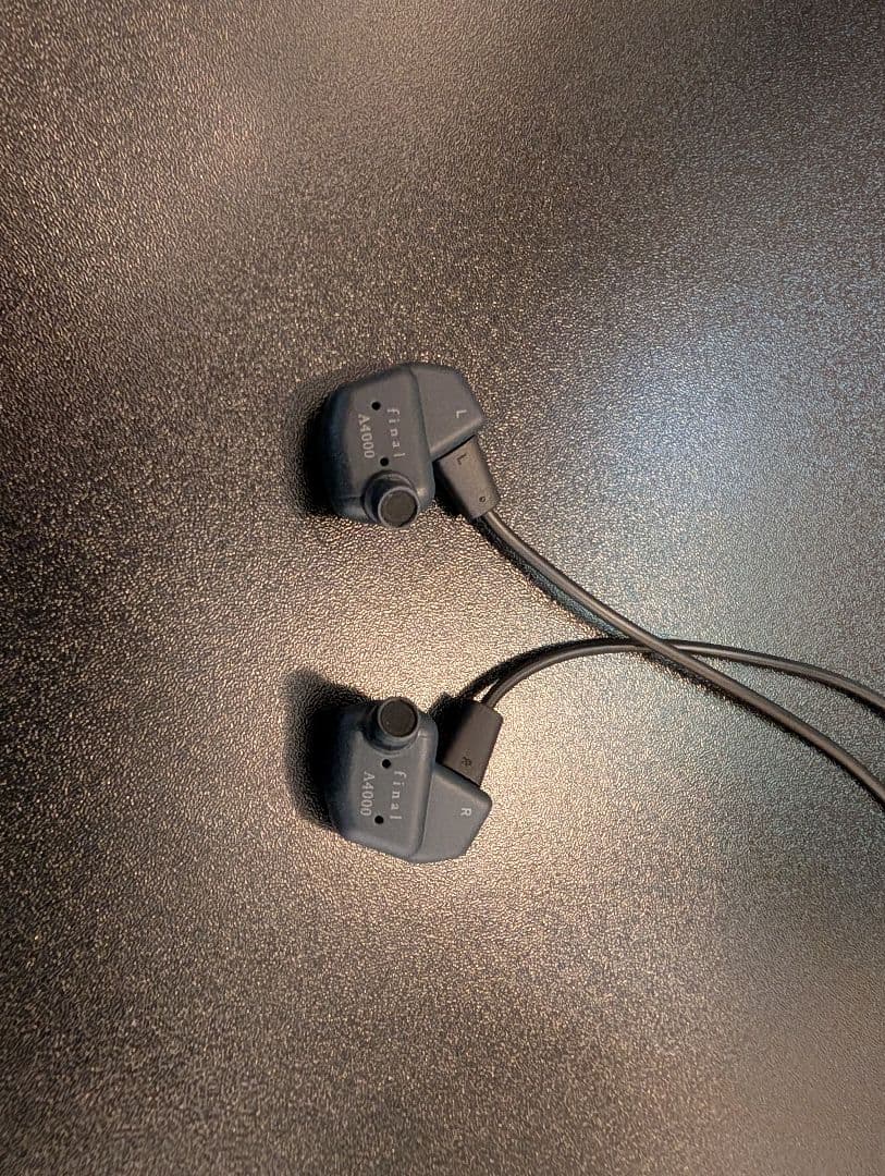 final A4000 イヤホン 付属品完備
