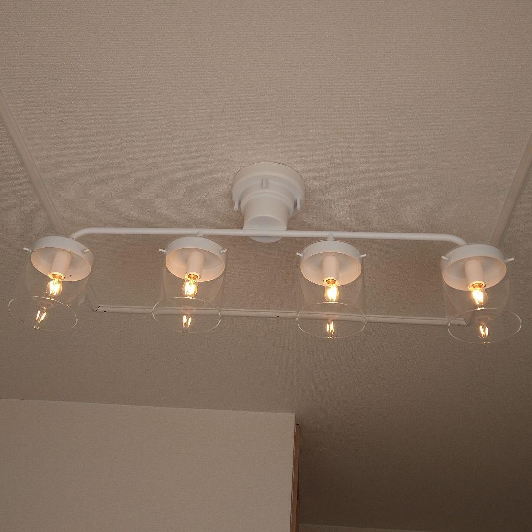 シーリングライト ホワイト 多灯 北欧