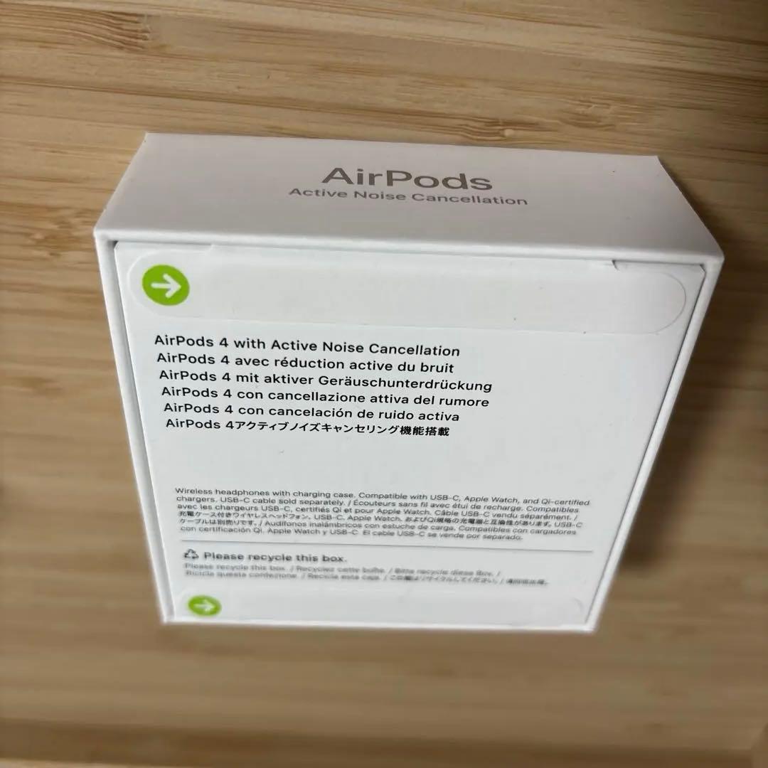 AirPods 4 ANC搭載 新品未開封 ノイキャン