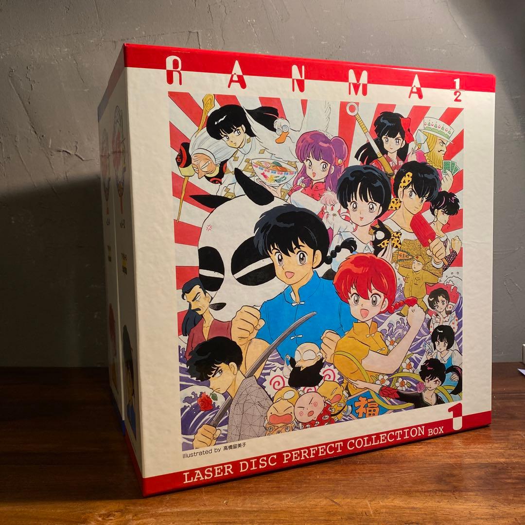 稀少 らんま1/2 TVシリーズ完全収録版 レーザーディスク 本箱付き