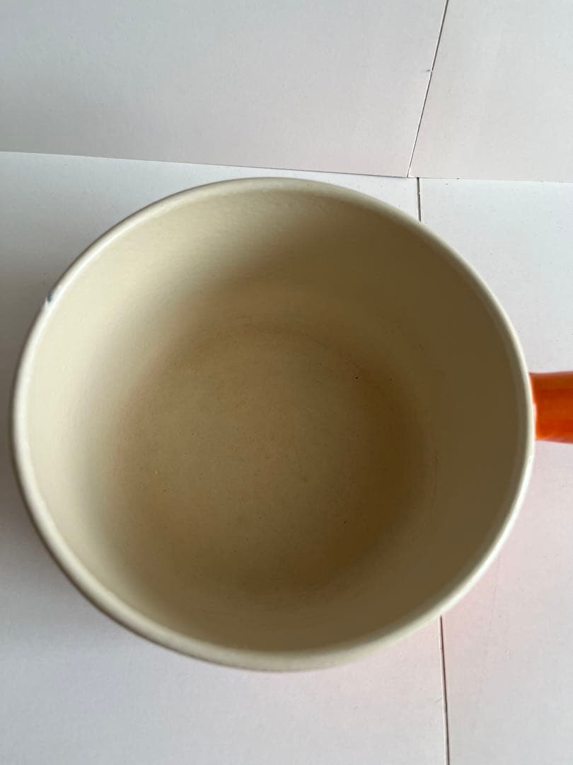 廃盤　希少　クーザンス ソースパン　ミルクパン　16cm オレンジ