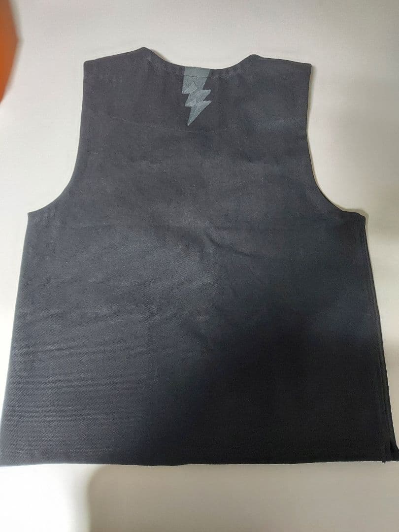 VIN&AGE ヴィン&エイジ VRV2 ラグ ベスト ブラック バイカー