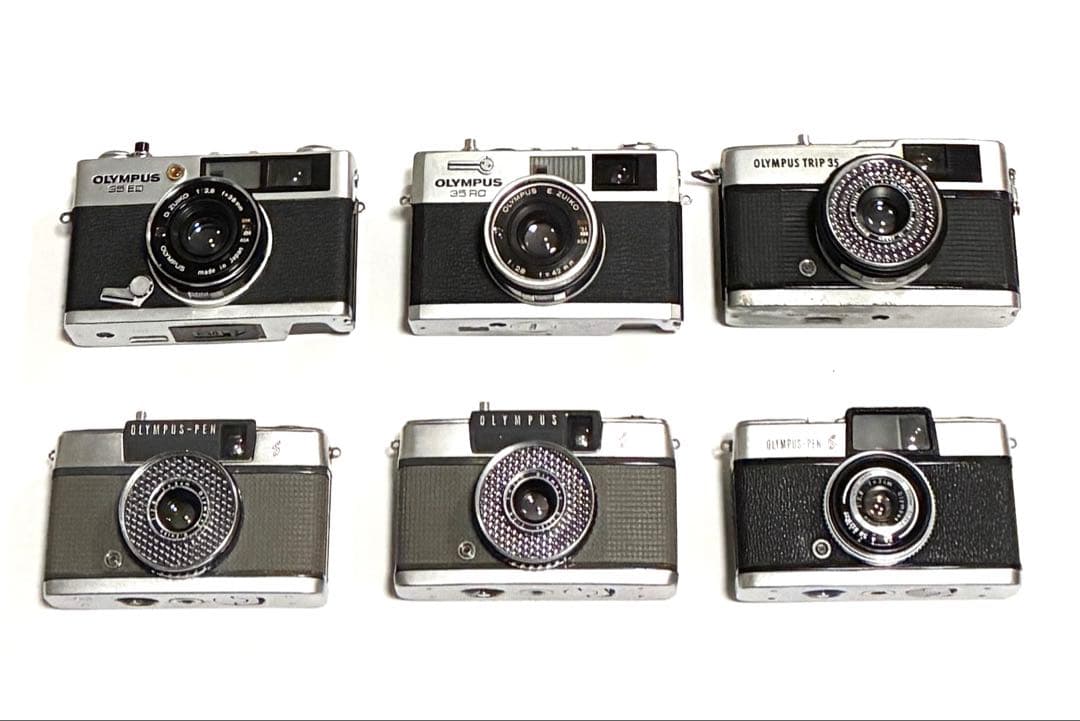 オリンパス PEN・EE、EES、35ED、35RC- 2他　カメラ6台セット