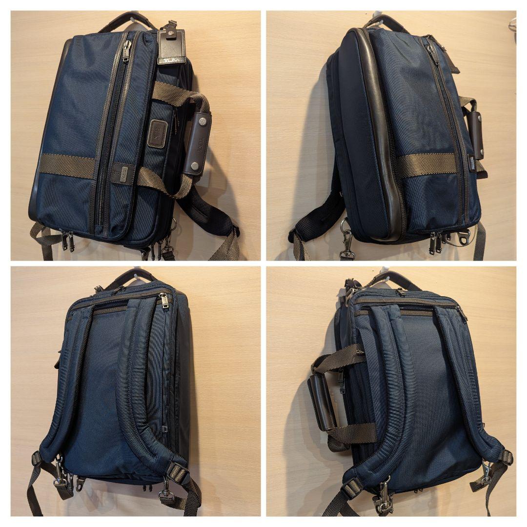 【極美品】 TUMI ALPHA BRAVO 3way ビジネスバッグ