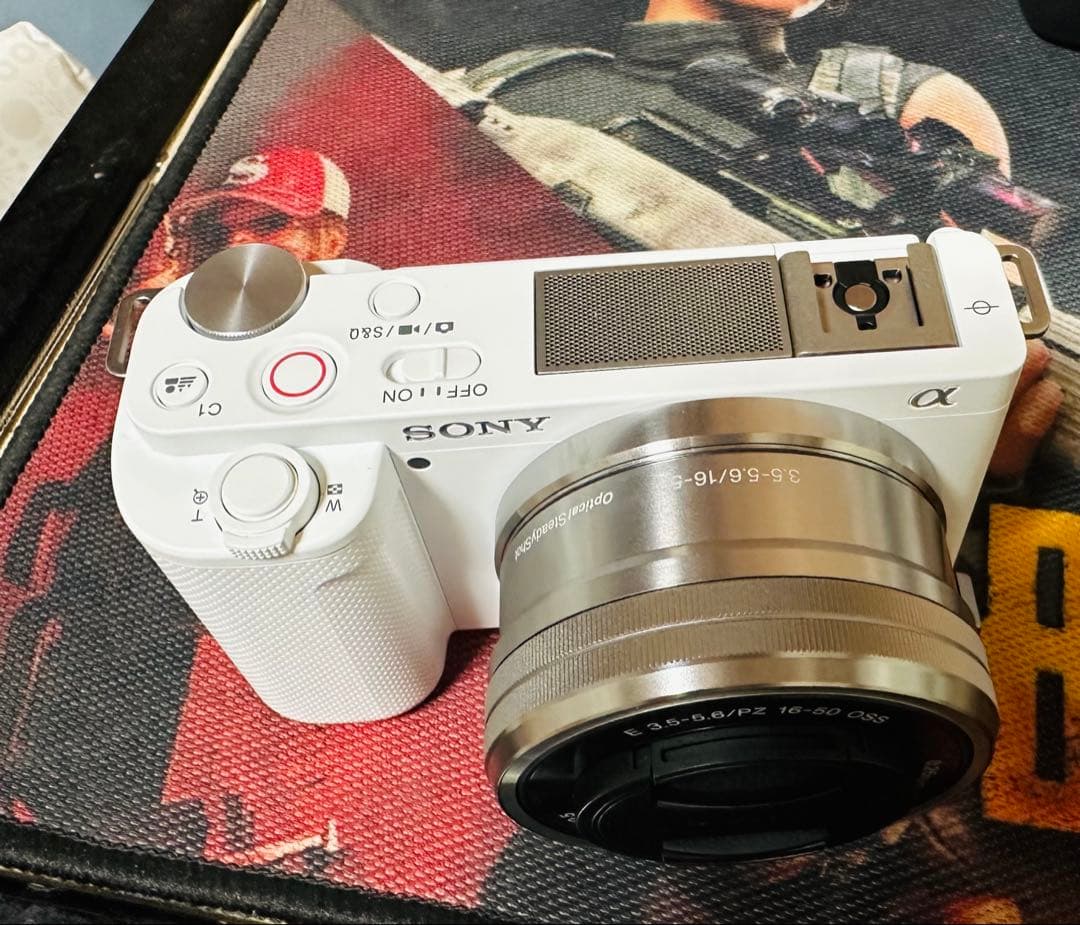 SONY ZV-E10 ホワイト 4K コンパクトデジタルカメラ