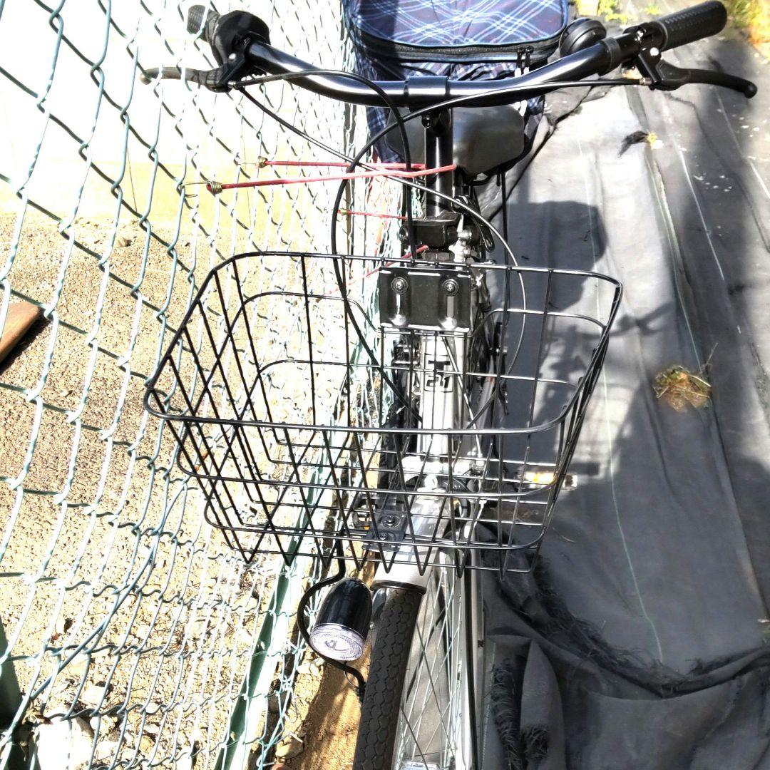 21Technology折りたたみママチャリ 26インチ ６段ギヤ付き