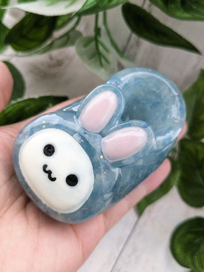 【やま】ローズクォーツの天使ちゃん形オルゴナイト☆他９点