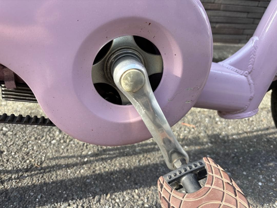 ブリヂストン電動アシスト自転車 ピンク