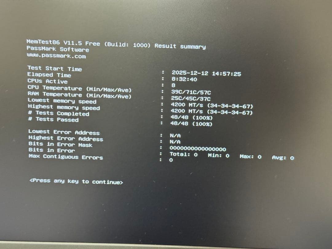 Samsung DDR5-4800 32GB×2枚 計64GB 動作確認済