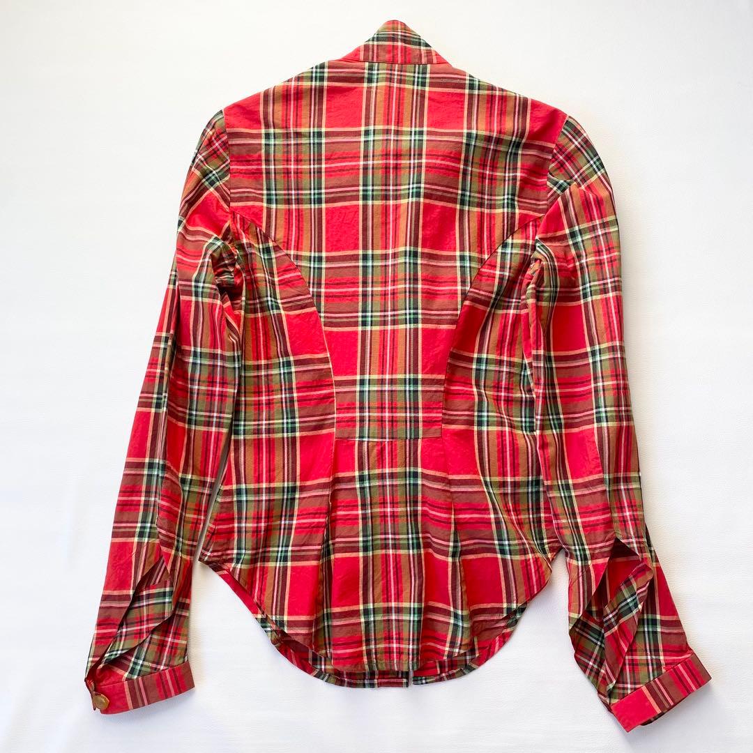 【美品】ヴィヴィアンウエストウッド　ブラウス　フリル　オーブボタン　イタリア製