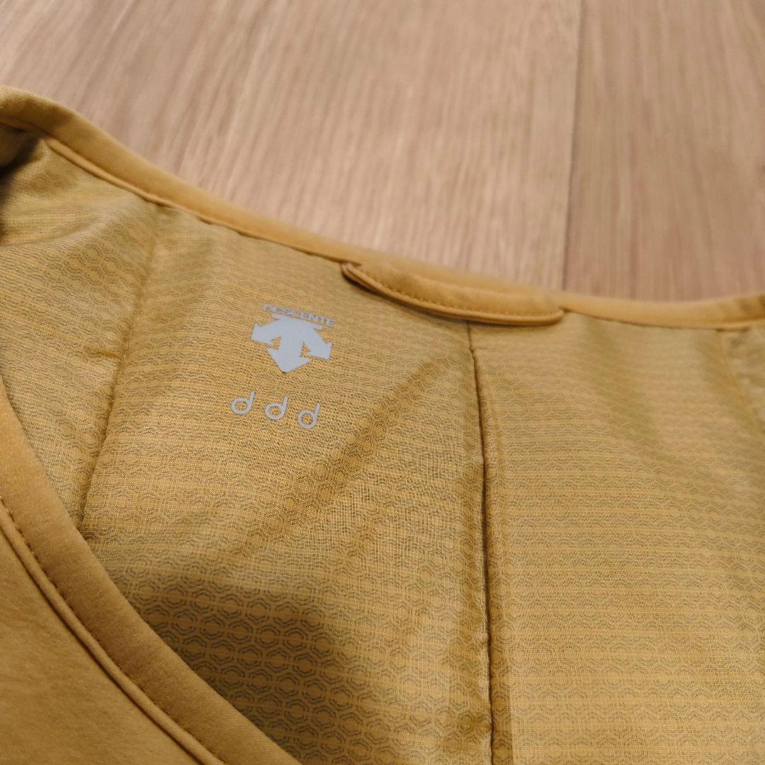 デサント＊LIGHT PUFF CARDIGAN JACKET ddd イエロー