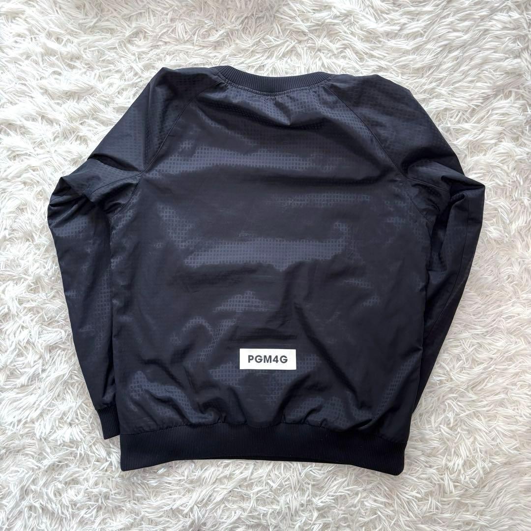 パーリーゲイツ ツインスニード ボックス ボーダー 千鳥 蓄熱 ブルゾン