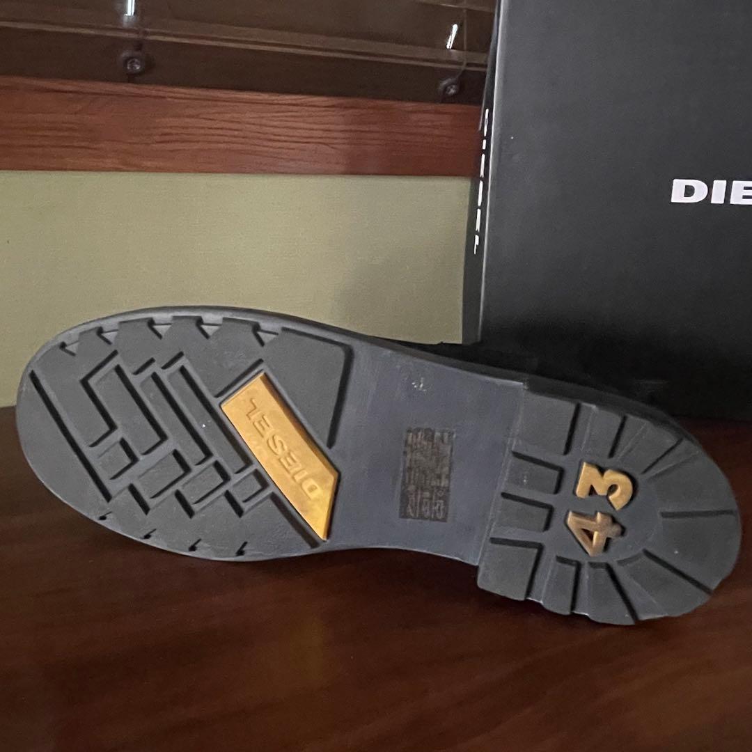 DIESEL D-THROUPER CH サイドゴアブーツ ブラック 28cm