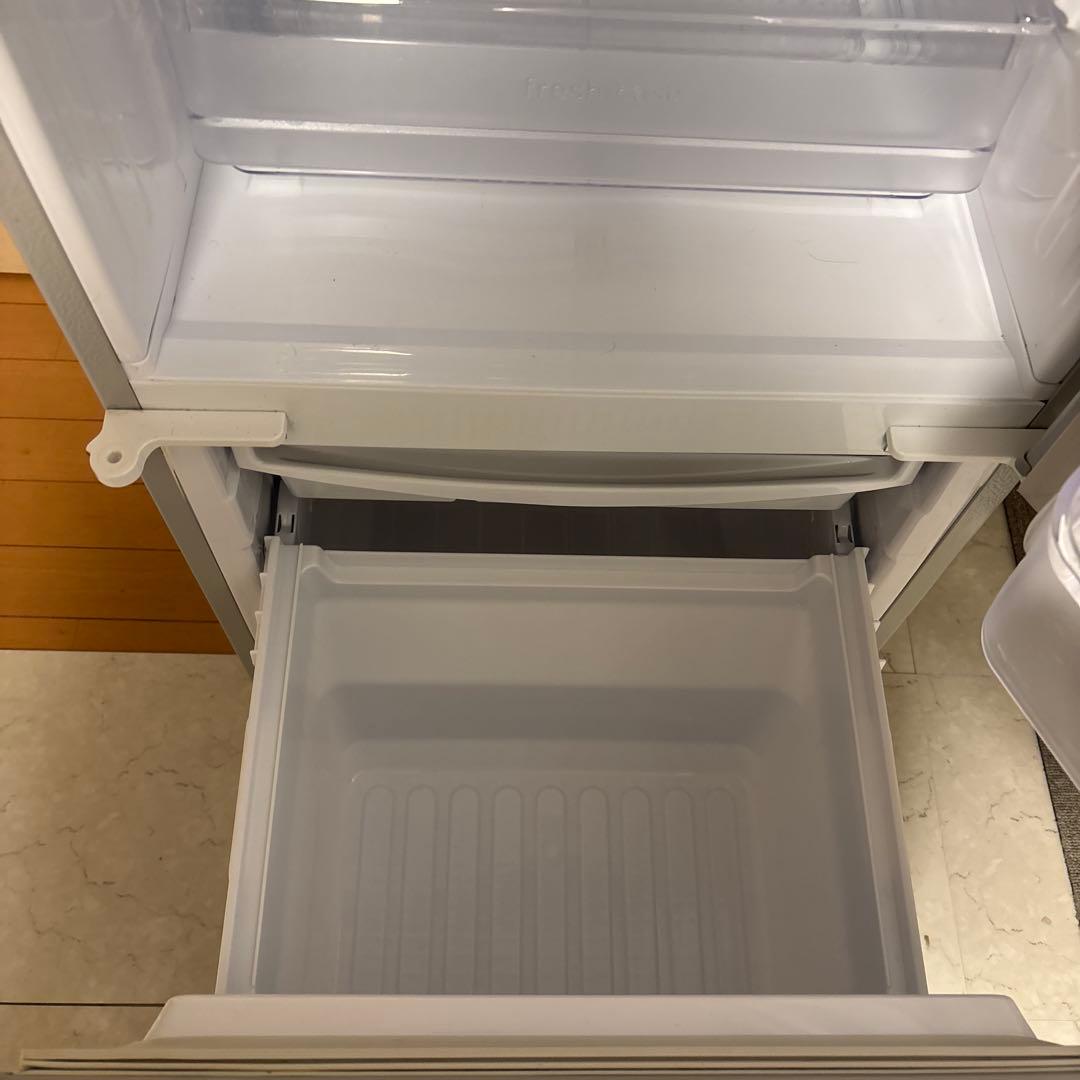 SHARP 2ドア冷蔵庫 167L SJ-D17F-S 2020年製