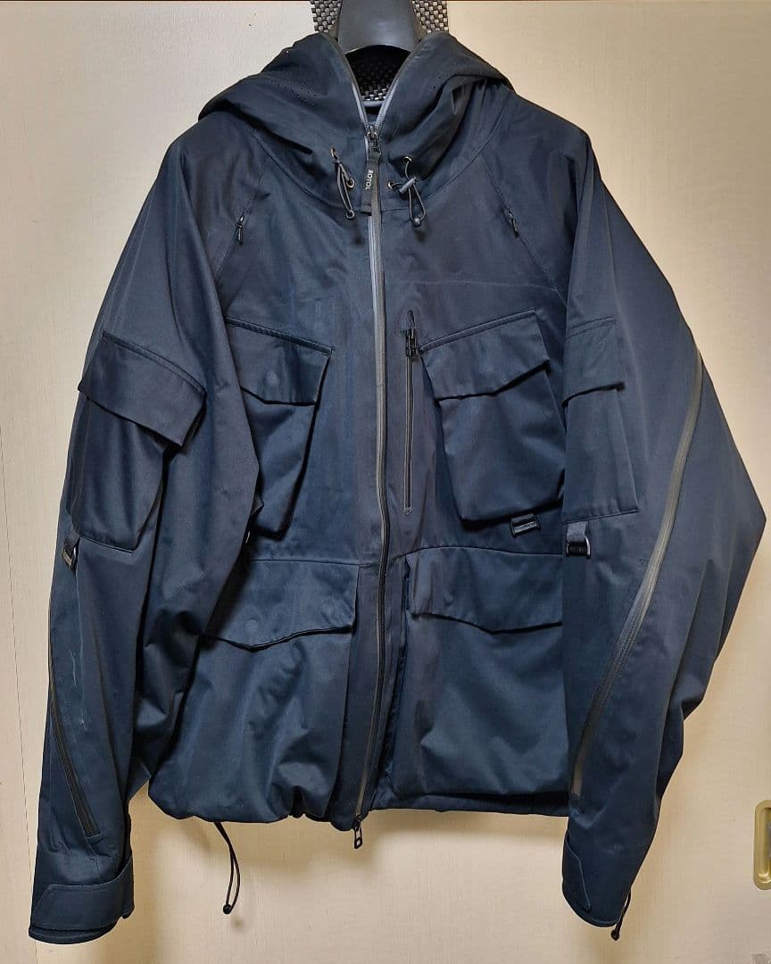 ROTOL ロトル SHELL PARKA mark:2 BLACK