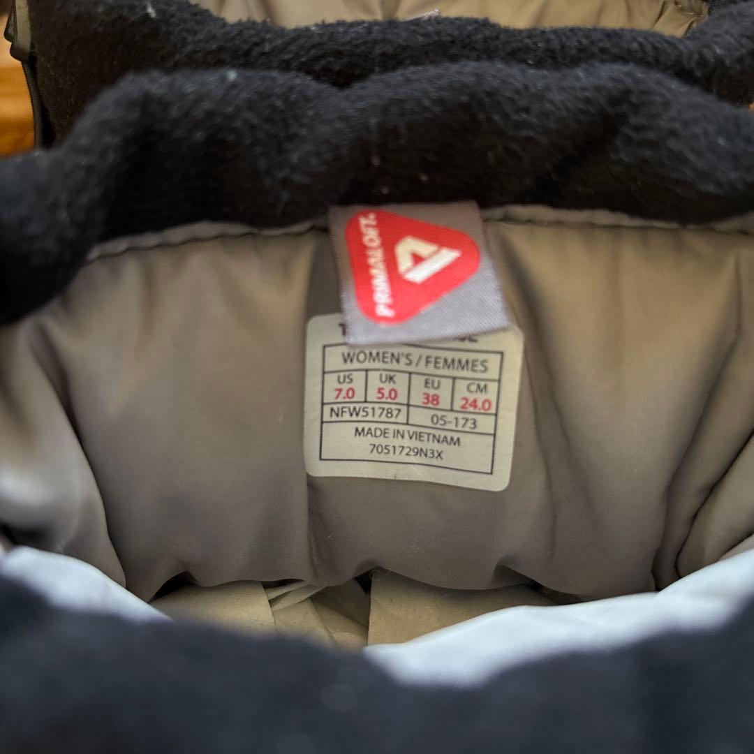 THE NORTH FACE ノースフェイス ヌプシブーティ ブラック 24.0