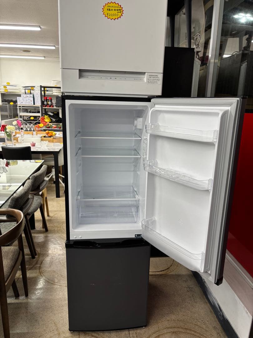 MAXZEN マクスゼン 冷蔵庫 JR173HM01GR 173L 2023年製