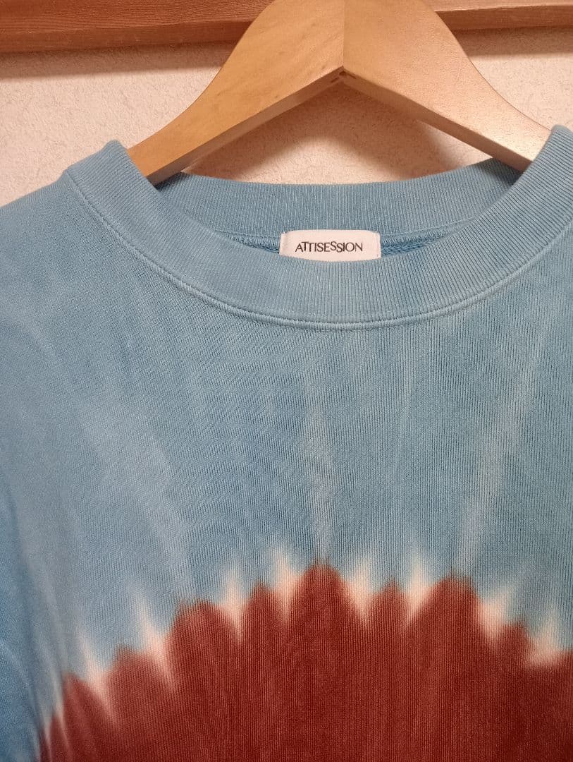 <ATTISESSION>タイダイ スウェット トップス