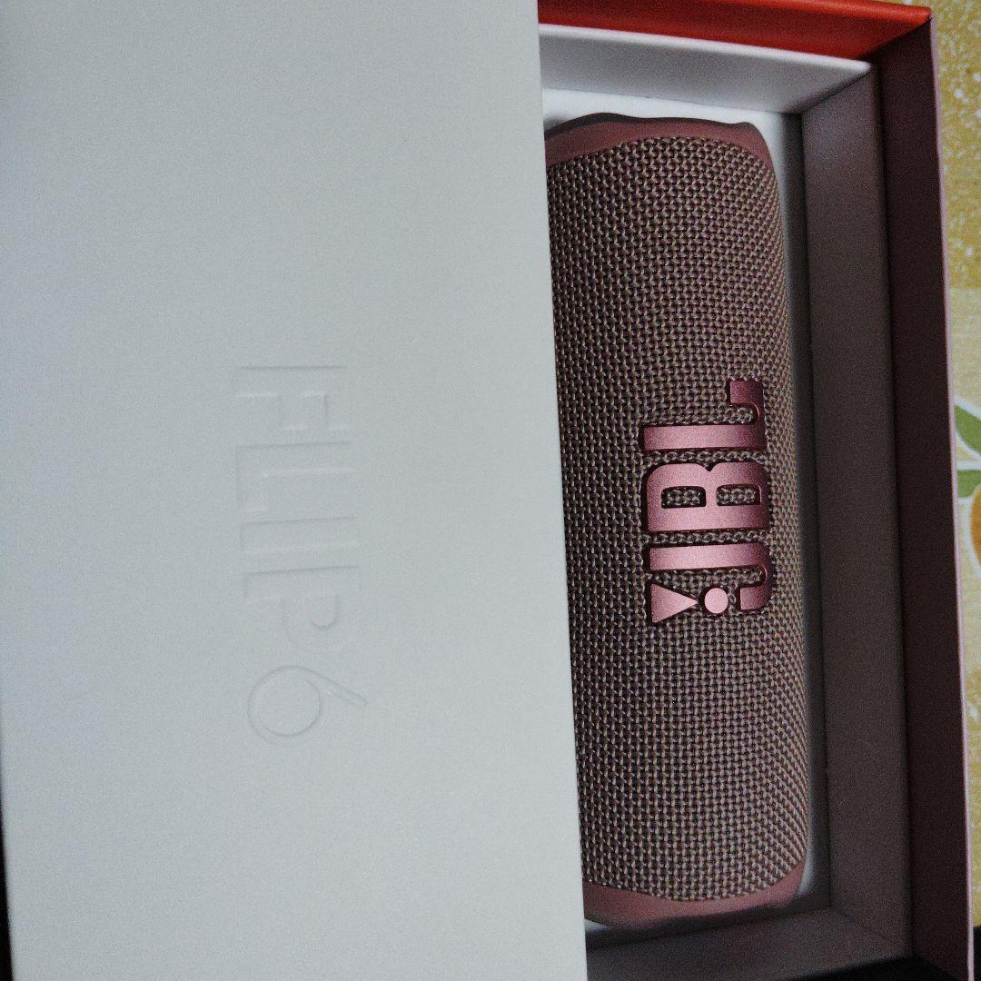 JBL FLIP6ピンクワイヤレススピーカー