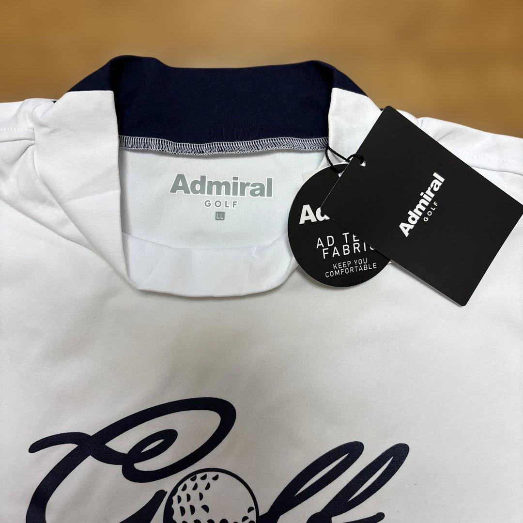 ☆新品☆Admiral アドミラルゴルフ 長袖モックネック　ホワイトLL