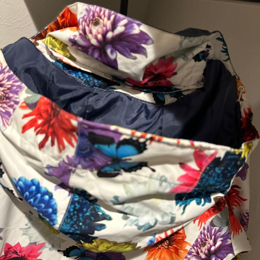 ROXY 花柄 スノーボードウェア レディース　白