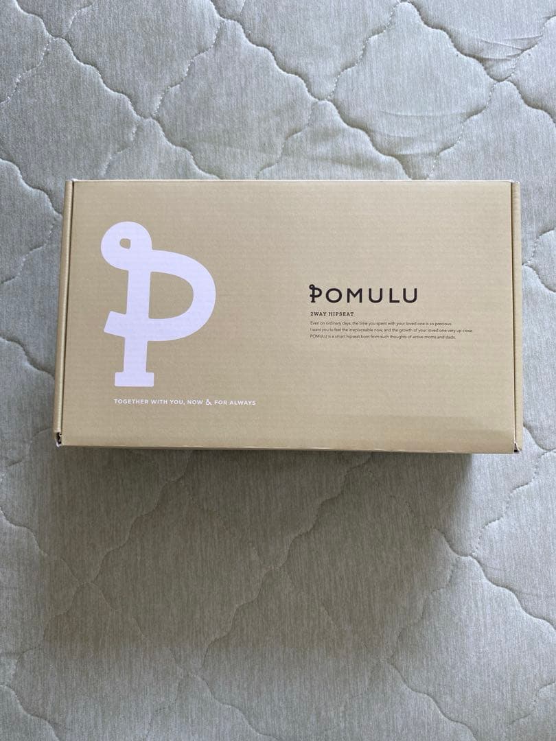 POMULU ポムル ヒップシート　ショルダーバッグ ブラック