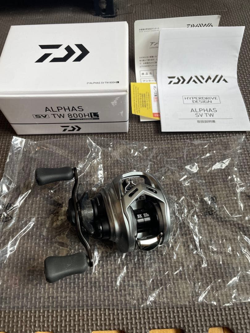 リール Daiwa ALPHAS SV TW 800H-L